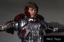Load image into Gallery viewer, Pre Order Hot Toys Iron Man 2 Tony Stark Mark V Suit Up MMS599 600