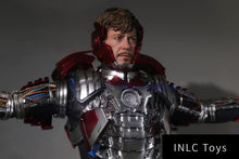 Load image into Gallery viewer, Pre Order Hot Toys Iron Man 2 Tony Stark Mark V Suit Up MMS599 600
