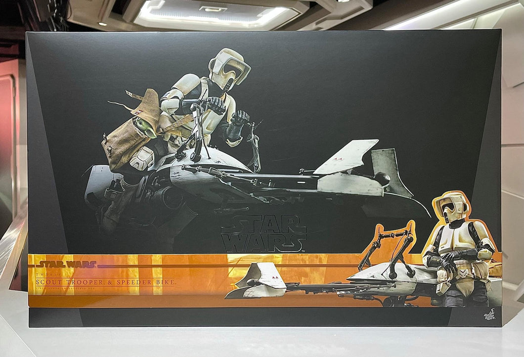 Hot Toys Star Wars The Mandalorian Scout Trooper and Speeder Bike TMS017