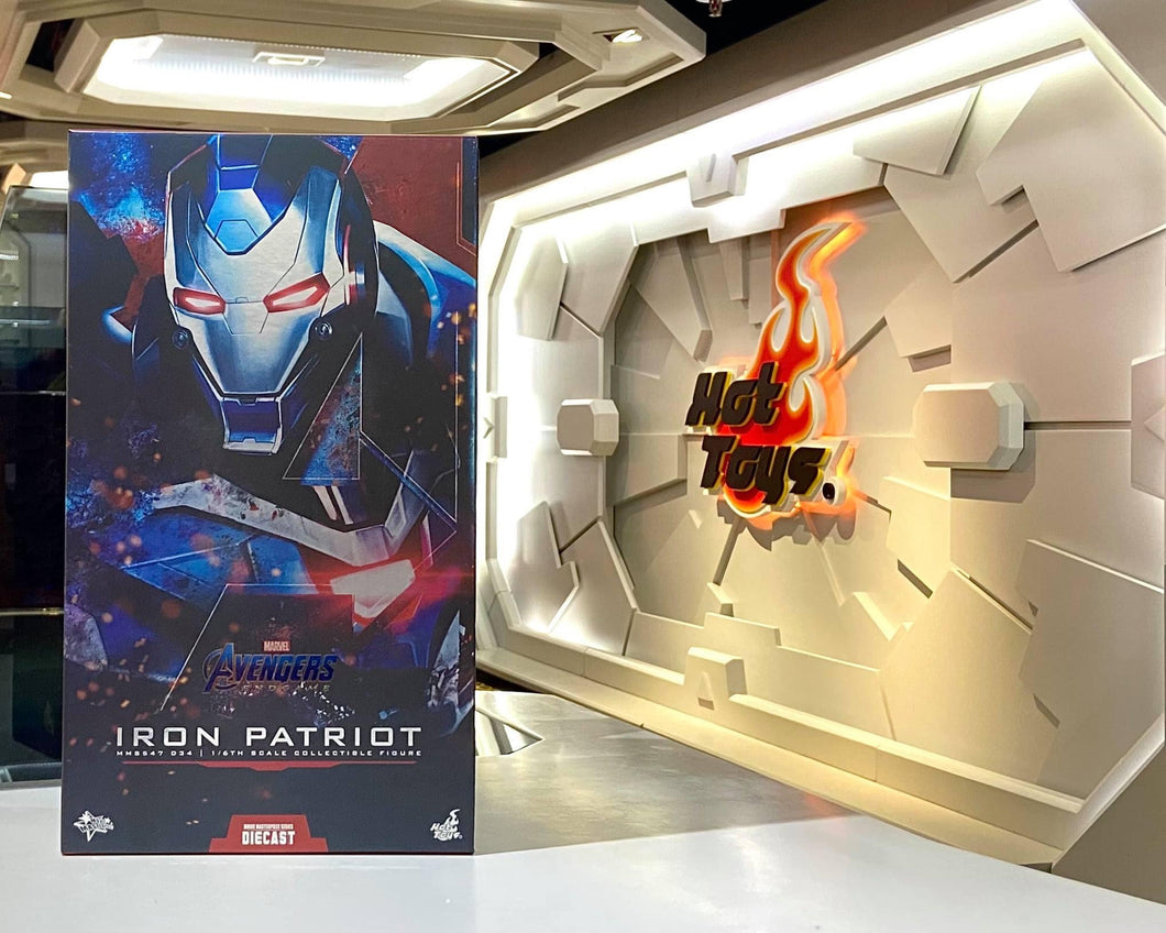 Hot Toys Avengers: Endgame Iron Patriot MMS547D34